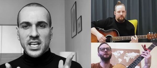 Группа The Roop представила акустическую версию песни On Fire Группа The Roop представила акустическую версию песни On Fire - Sputnik Литва