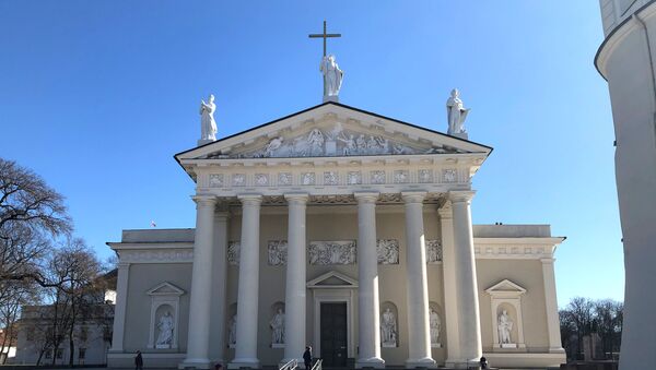 Католическое Вербное воскресенье в Вильнюсе - Sputnik Литва