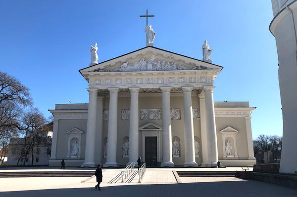 Католическое Вербное воскресенье в Вильнюсе - Sputnik Lietuva