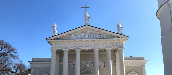 Католическое Вербное воскресенье в Вильнюсе Католическое Вербное воскресенье в Вильнюсе - Sputnik Lietuva