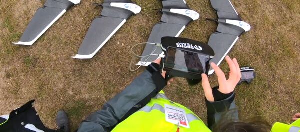 Vilnių karantino metu patruliuoja keli dronai Vilnių karantino metu patruliuoja keli dronai - Sputnik Lietuva