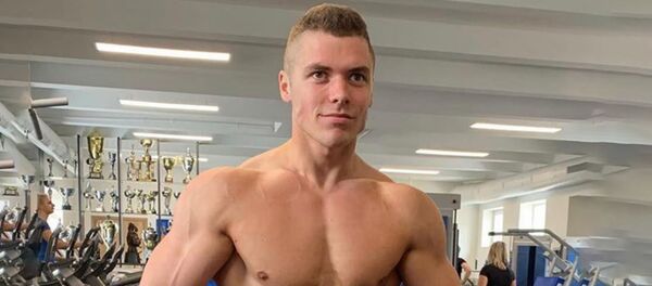 Литовский бодибилдер Дейвидас Йоникайтис  - Sputnik Литва