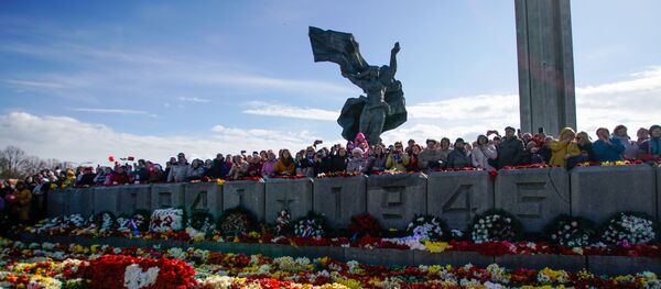 Празднование Дня Победы в Риге, архивное фото  - Sputnik Литва