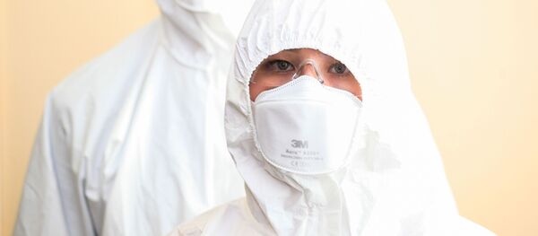 Врачи-ординаторы на обучении в симуляционном центре Иркутской областной клинической больницы - Sputnik Литва