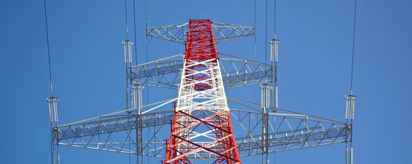 Линия электропередач, архивное фото Линия электропередач, архивное фото - Sputnik Литва