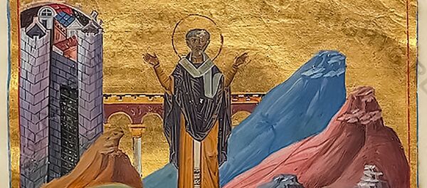 Святитель Мартин I, папа Римский Святитель Мартин I, папа Римский - Sputnik Литва