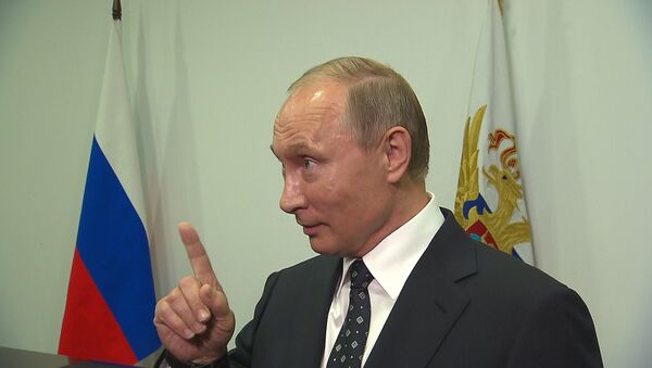 Спутник_Путин назвал экзотическим предложение США по защите гумконвоя в Сирии - Sputnik Lietuva