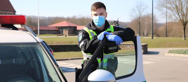 Lietuvos policija Lietuvos policija - Sputnik Lietuva