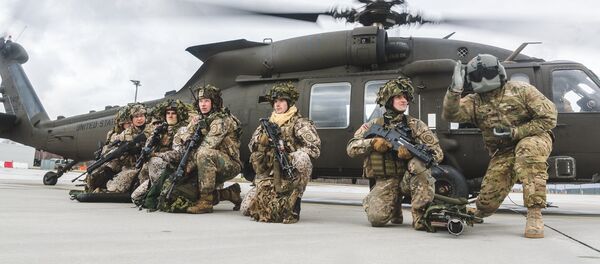 Военные учения в Латвии, архивное фото - Sputnik Lietuva