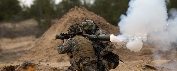 Военные учения в Латвии - Sputnik Литва