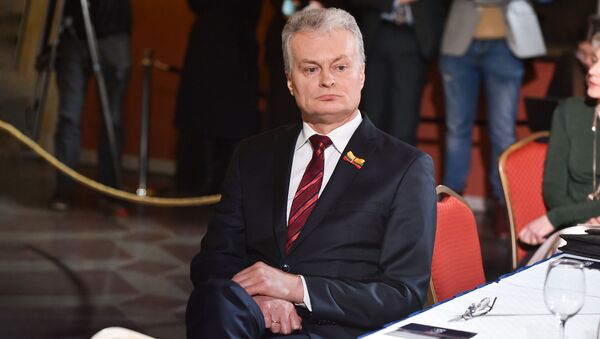 Президент Литвы Гитанас Науседа  - Sputnik Lietuva