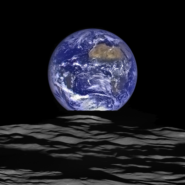 Вид Земли с орбиты Луны - Sputnik Lietuva