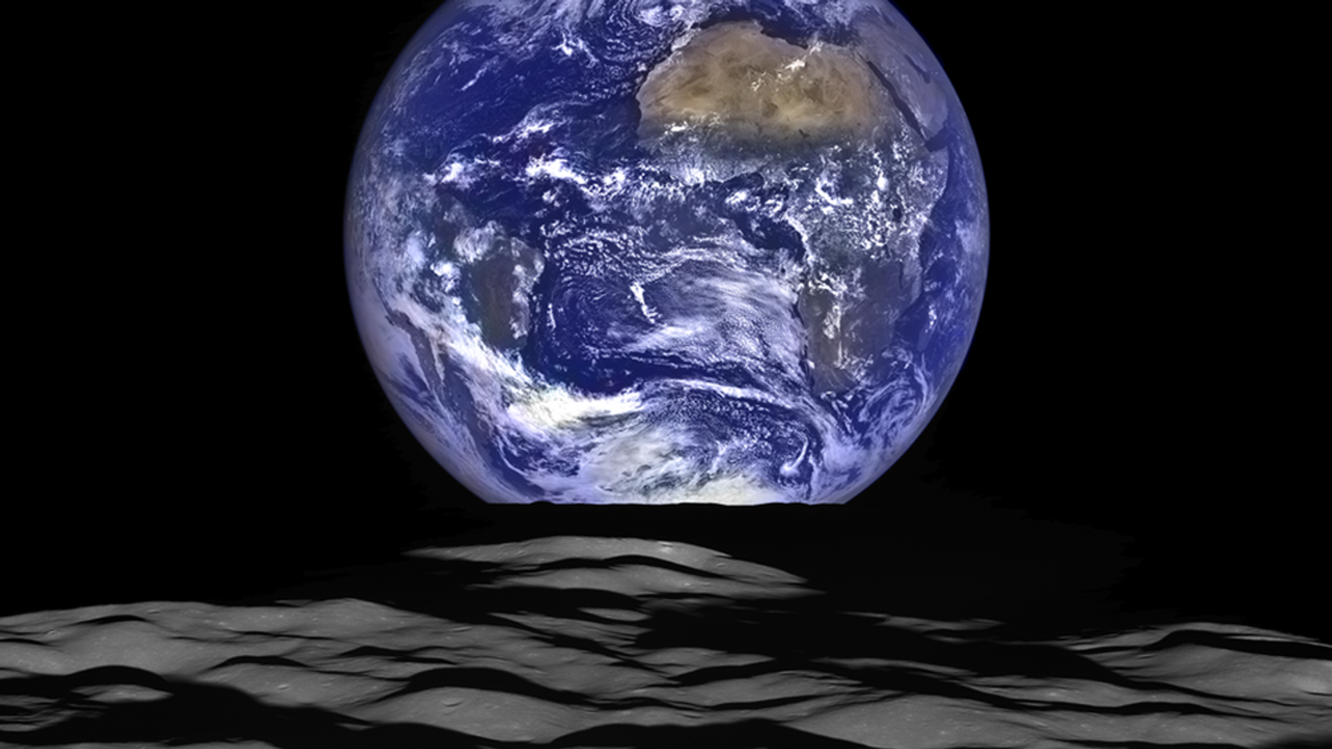 Вид Земли с орбиты Луны - Sputnik Lietuva, 1920, 07.03.2021