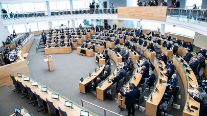 Заседание Сейма Литвы