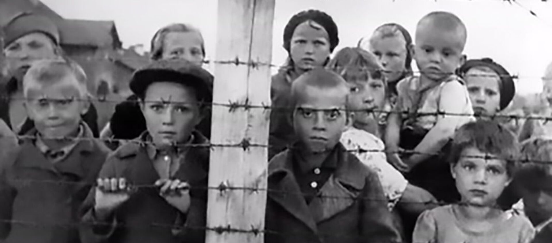 Дети в финском концлагере в Петрозаводске, архивное фото - Sputnik Lietuva, 1920, 05.02.2021