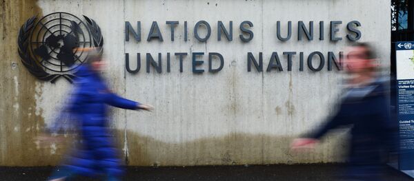 Эмблема Организации Объединённых Наций (ООН), архивное фото Эмблема Организации Объединённых Наций (ООН), архивное фото - Sputnik Lietuva