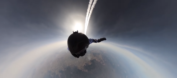 Rusijos desantininkai pirmieji pasaulyje desantavosi iš stratosferos žemutinės ribos Rusijos desantininkai pirmieji pasaulyje desantavosi iš stratosferos žemutinės ribos - Sputnik Lietuva