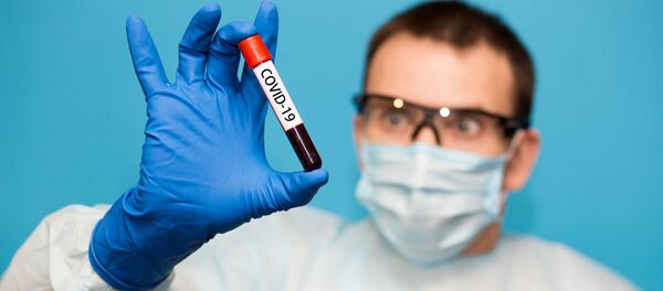 Тест крови на коронавирус - Sputnik Литва