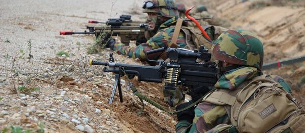 Операция на военно-тренировочном комплексе Битва в городе в ходе международных учений Балтийская пиранья – 2016 - Sputnik Литва