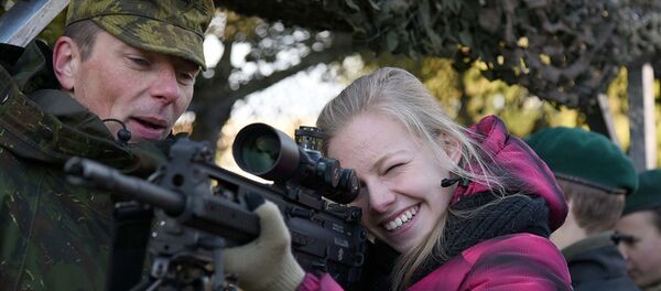 День открытых дверей в Вооруженных силах Литвы День открытых дверей в Вооруженных силах Литвы - Sputnik Литва