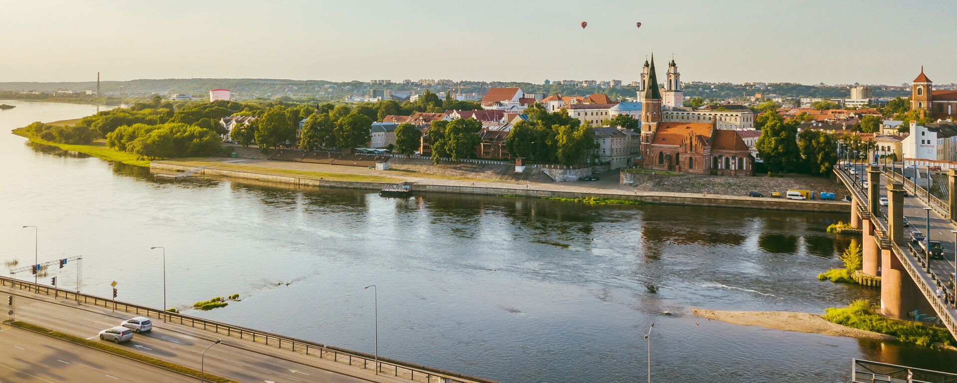 Река Неман в Каунасе - Sputnik Литва, 1920, 02.07.2022