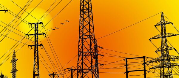 Линии электропередач, архивное фото Линии электропередач, архивное фото - Sputnik Lietuva