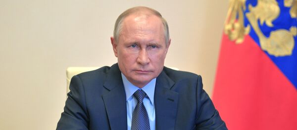 Президент РФ Владимир Путин Президент РФ Владимир Путин - Sputnik Lietuva