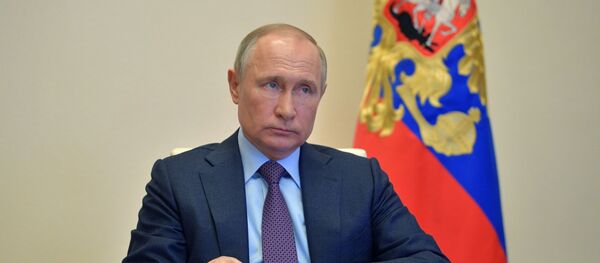 Президент РФ Владимир Путин Президент РФ Владимир Путин - Sputnik Lietuva