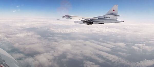 Плановые полеты российских Ту-160 над нейтральными водами Балтийского моря - Sputnik Литва