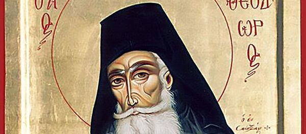 Обретение мощей преподобного Феодора Санаксарского Обретение мощей преподобного Феодора Санаксарского - Sputnik Литва