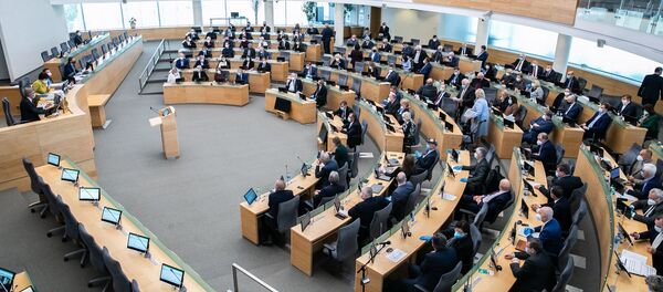 Заседание Сейма Литвы - Sputnik Литва