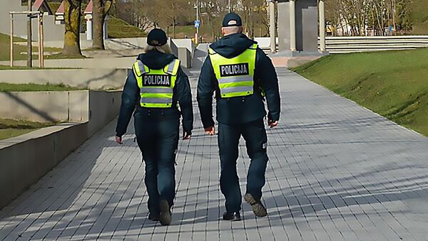 Литовская полиция, архивное фото - Sputnik Литва