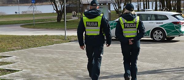 Литовская полиция, архивное фото - Sputnik Литва