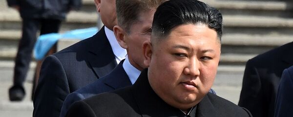 Председатель Госсовета Корейской Народно-Демократической Республики Ким Чен Ын, архивное фото - Sputnik Литва