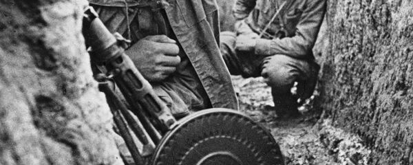 Советские воины 115-й дивизии генерал-майора Конькова Василия Фомича Советские воины 115-й дивизии генерал-майора Конькова Василия Фомича - Sputnik Lietuva