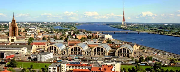 Рига с птичьего полета Рига с птичьего полета - Sputnik Lietuva