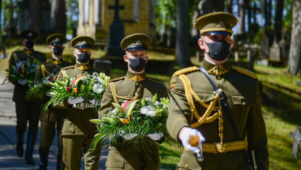 Науседа почтил память жертв Второй мировой - Sputnik Литва