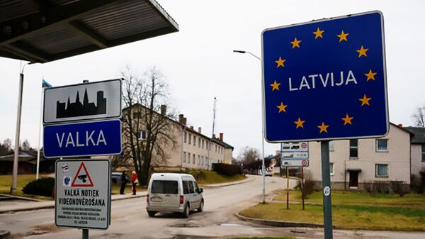 Граница Литвы с Латвией - Sputnik Литва