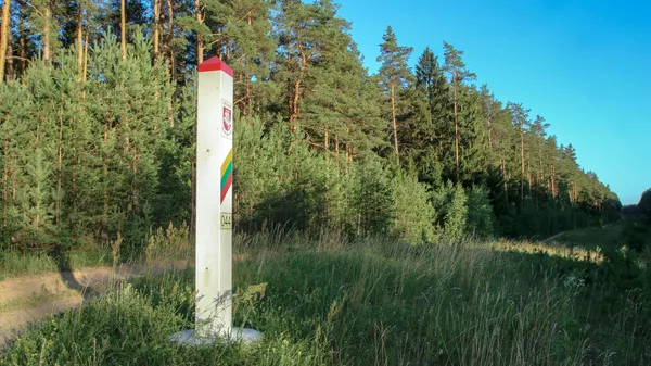 Lietuvos ir Lenkijos siena - Sputnik Lietuva