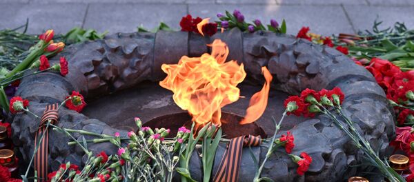 В Литве почтили память павших в Великой Отечественной войне В Литве почтили память павших в Великой Отечественной войне - Sputnik Литва