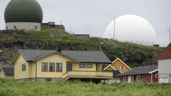 Radaras Globus Norvegijos Vardės mieste - Sputnik Lietuva