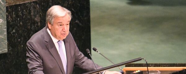 Генеральный секретарь Организации Объединенных Наций (ООН) Антониу Гутерреш - Sputnik Lietuva