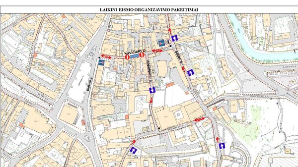 Keturiose Vilniaus Senamiesčio gatvėse — tik pėsčiųjų ir dviratininkų zona Keturiose Vilniaus Senamiesčio gatvėse — tik pėsčiųjų ir dviratininkų zona - Sputnik Lietuva