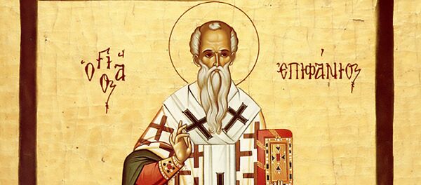 Святитель Епифаний Кипрский - Sputnik Литва