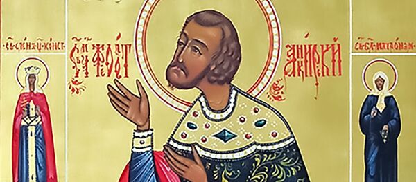 Мученик Феодот Анкирский и мученицы семь дев: Александра, Текуса, Клавдия, Фаина, Евфрасия, Матрона, Иулия - Sputnik Литва