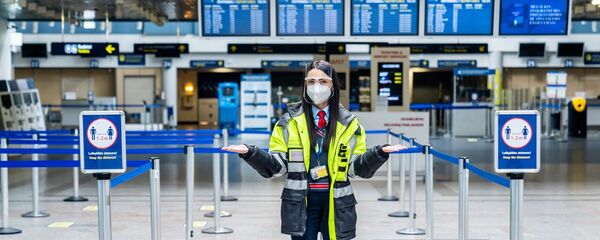 Вильнюсский аэропорт подготовился к приему пассажиров Вильнюсский аэропорт подготовился к приему пассажиров - Sputnik Литва