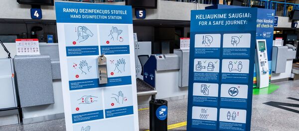 Вильнюсский аэропорт подготовился к приему пассажиров - Sputnik Литва