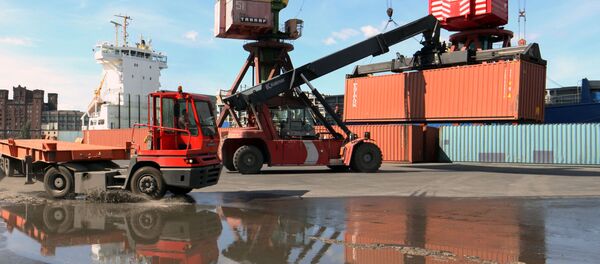 Морской торговый порт Калининграда - Sputnik Литва