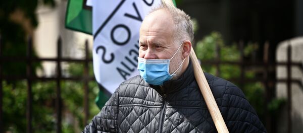 Акция по поводу закона об охоте в Вильнюсе - Sputnik Литва