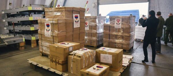 Humanitarinė pagalba iš Kinijos - Sputnik Lietuva